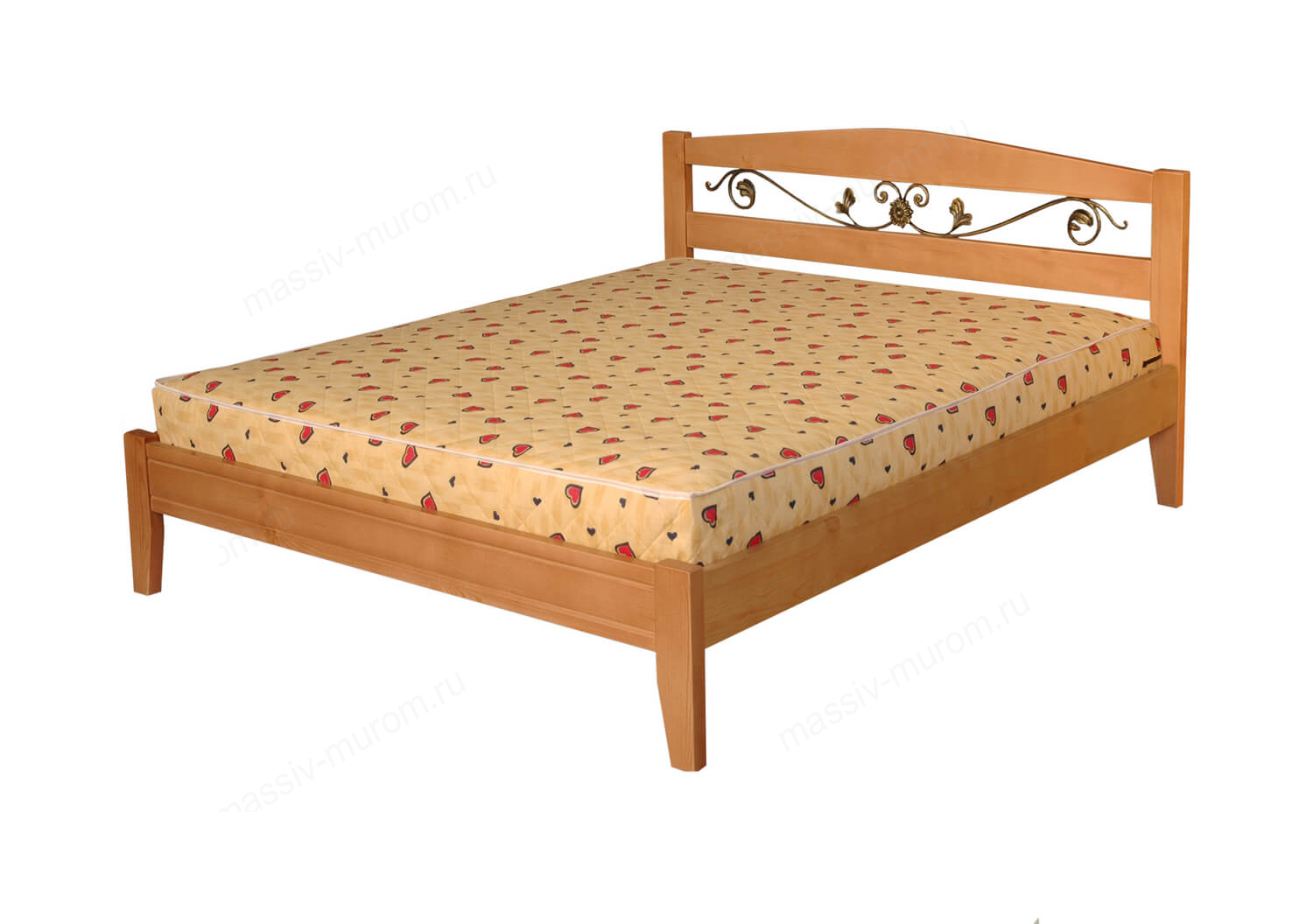 Кровать односпальная "Жоржетта" с ковкой
