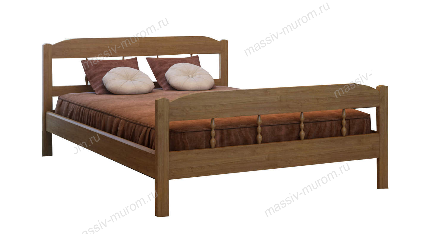 Кровать деревянная "Дачная"