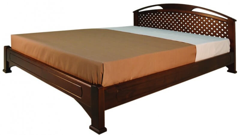 Кровать "Омега" с сетчатой спинкой